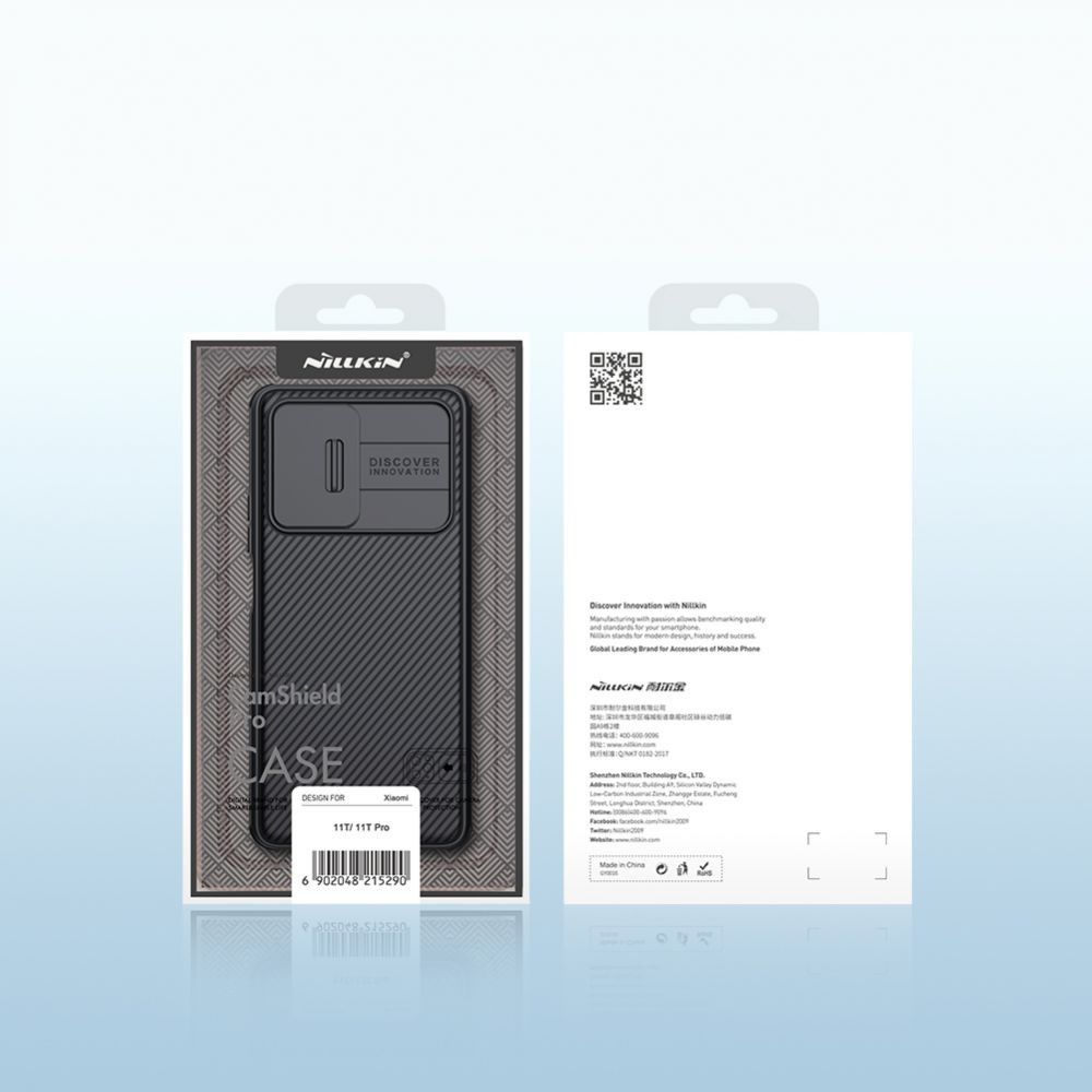 Etui Nillkin do Xiaomi Mi 11T / Mi 11T Pro CamShield Black