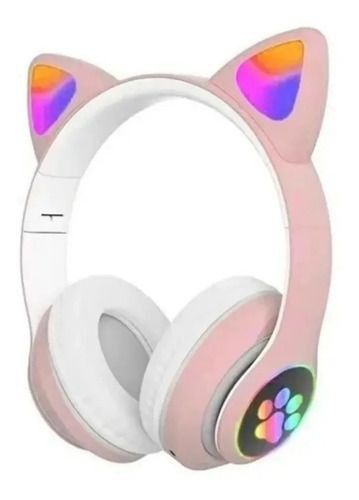 ТОП ПРОДАЖІВ Дитячі бездротові навушники Вушка. Bluetooth.LED. MP3.