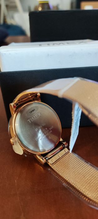 Relógio Timex rosa gold
