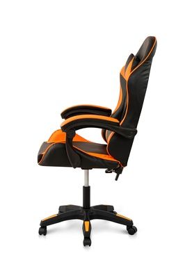 Крісло Геймерське Слім Чорний/Помаранчевий