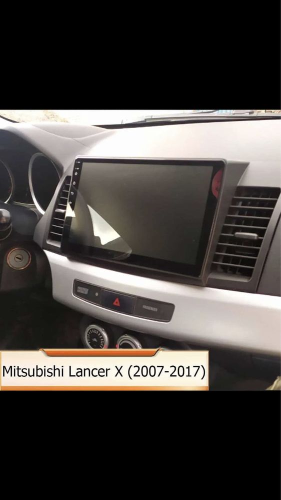 Магнітола з CarPlay швидкий процесор Mitsubishi Lancer X 10 Митсубиси