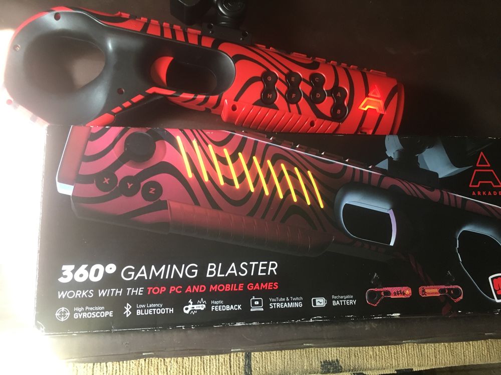 Геймпад пистолет Arkade 360 Gaming blaster