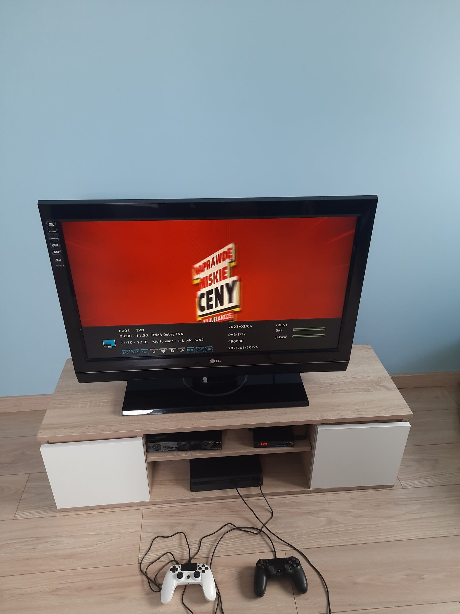 Telewizor LG 37' + Tuner Ferguson ARIVA T75 DVB-T 2