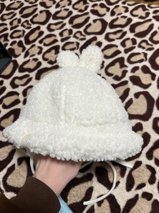 Зимова шапка панама тедді 18-24 міс