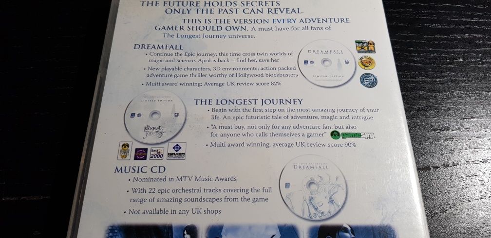 Dreamfall The Longest Journey Limited Edition