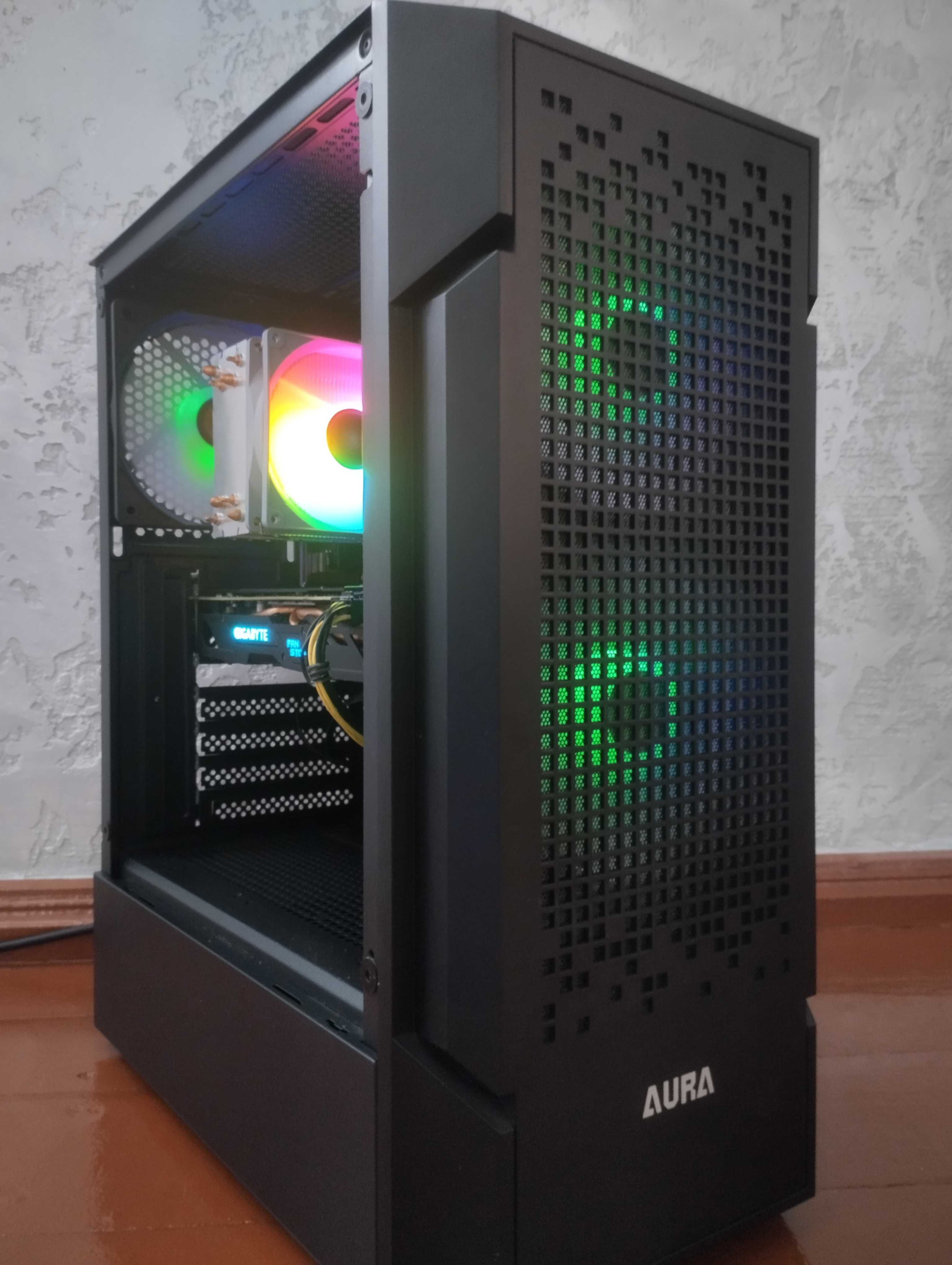 Ігровий ПК 10 Ядер/16 GB/RX 580/SSD M2 512Gb ARGB