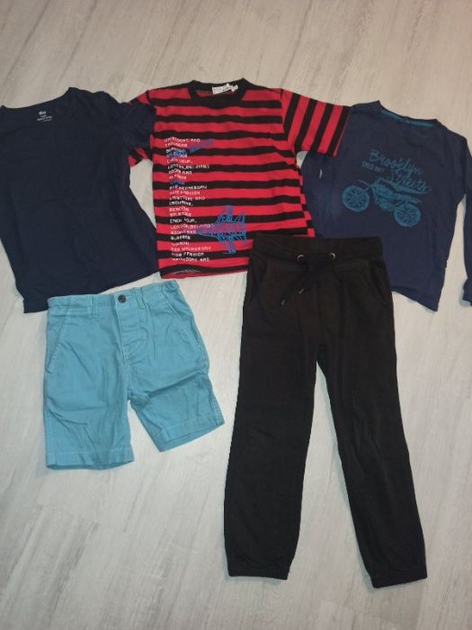 Пакет одежды на мальчика 6-8 лет 116-128 рост 7 вещей