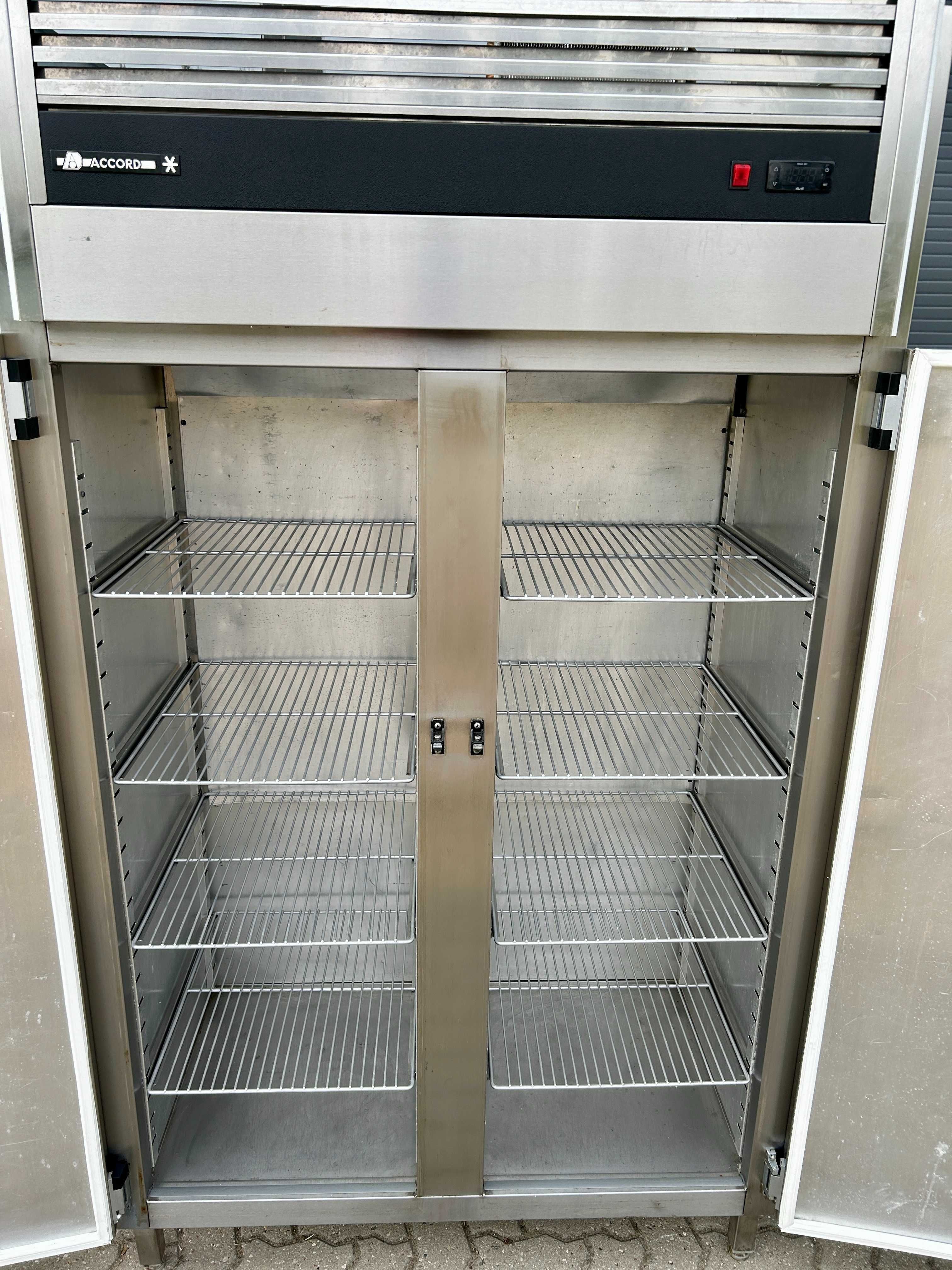 PODWÓJNA SZAFA CHŁODNICZA Accord 1200L Wielka Lodówka Chłodnia 120CM