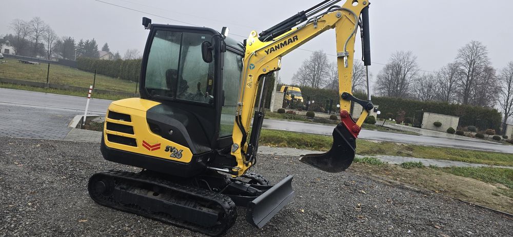 Minikoparka Yanmar sv26 2.6t Mocna koparka