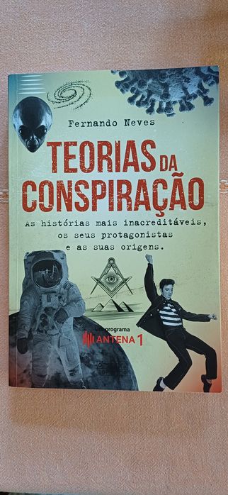 Livro Teorias da Conspiração novo
