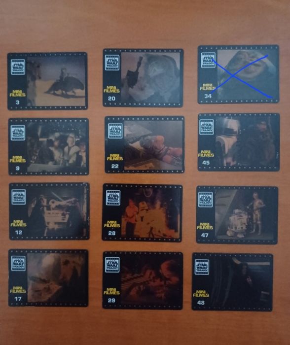 11 Mini Filmes da Star Wars Trilogy da Matutano