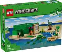 Lego Minecraft 21254 Domek Na Plaży Żółwi, Lego