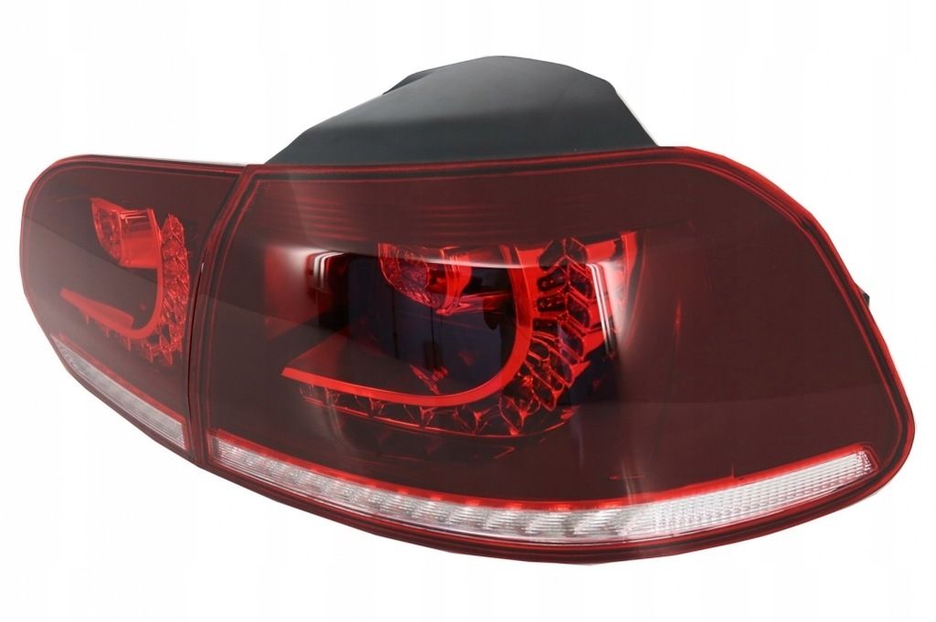Lampy tylne tył VW GOLF 6 VI R32 36 FULL LED Dynamik czarwony chrom