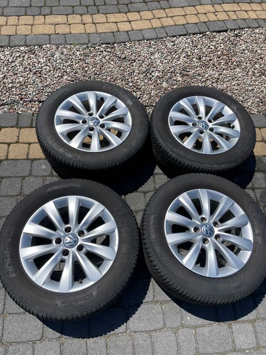 Koła alufelgi z oponami do Volkswagen Beetle 5x112 zimówki 215/60 R16