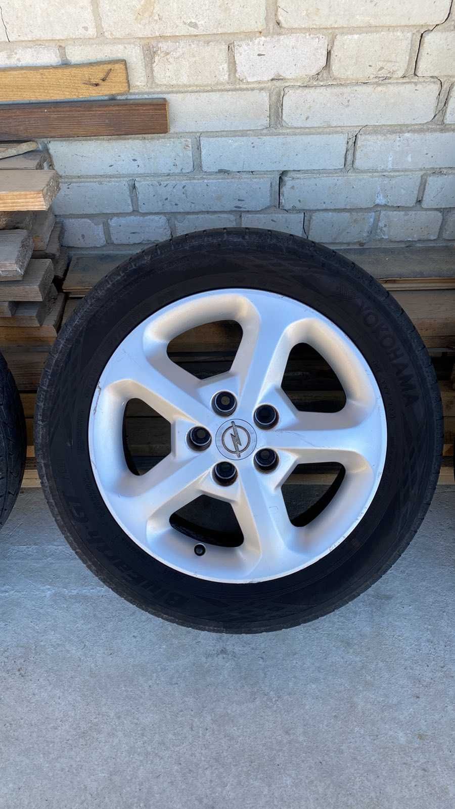 Титани диски R16 5 110 et 39 Opel Vectra C Zafira A B Astra H