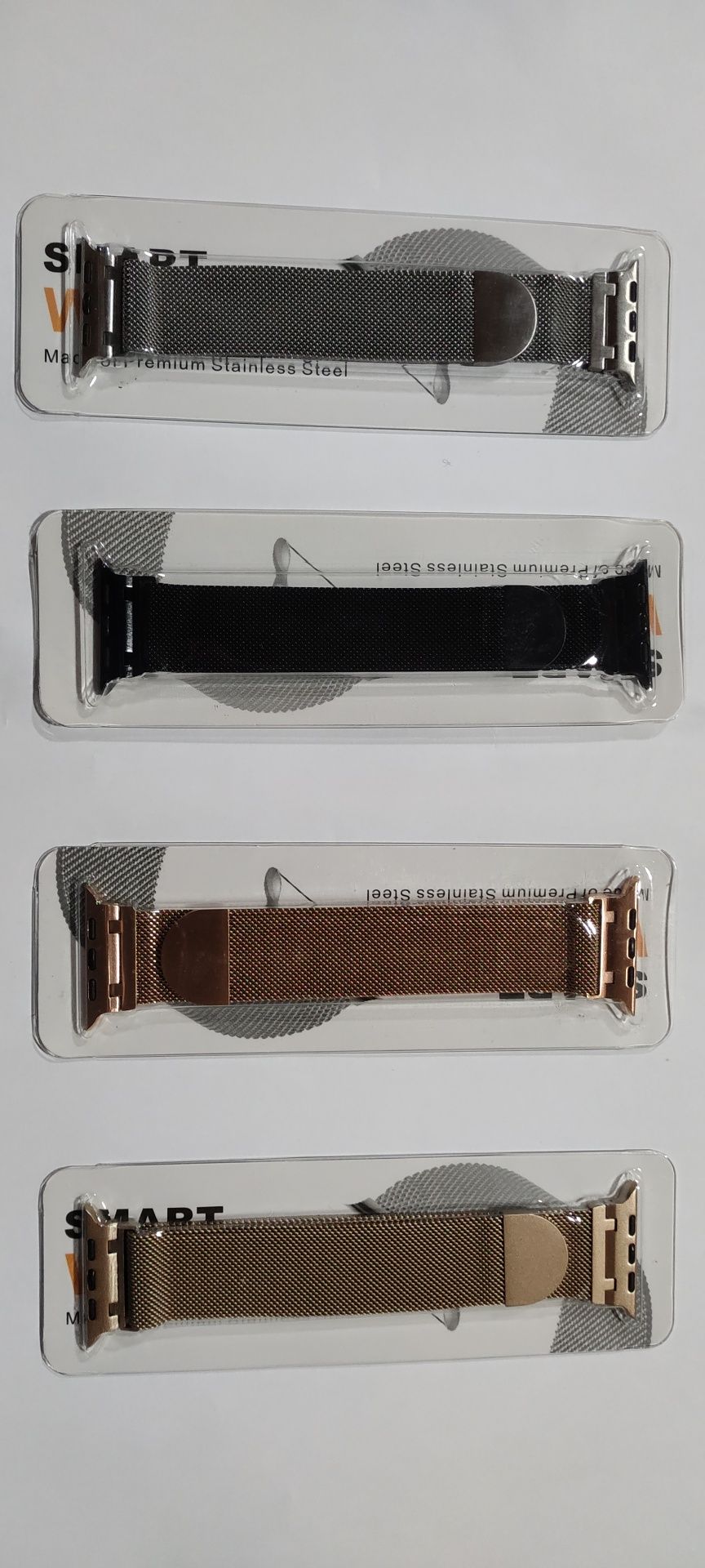 Pulseira de malha milanesa para Apple Watch.