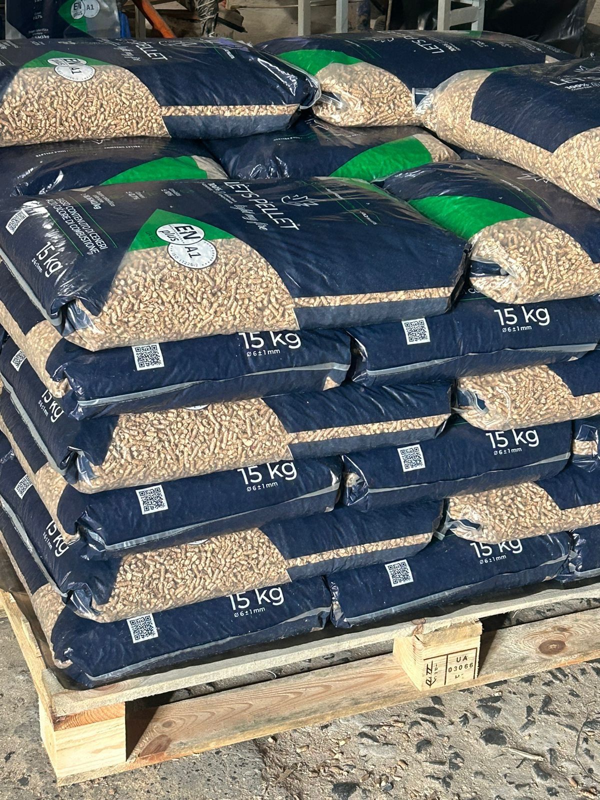 Pellet Drzewny 6mm, Certyfikat EN+A1, DIN+, Pellet Premium