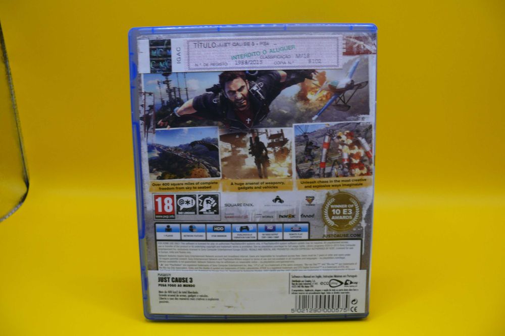 Jogo Just Cause 3 PS4