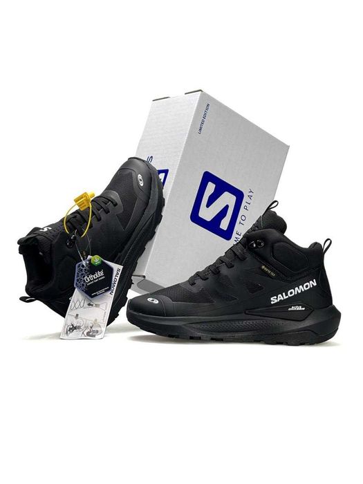 Взуття Salomon Elixir Activ Fur Black Gore-Tex (Саломон Гор-Текс)