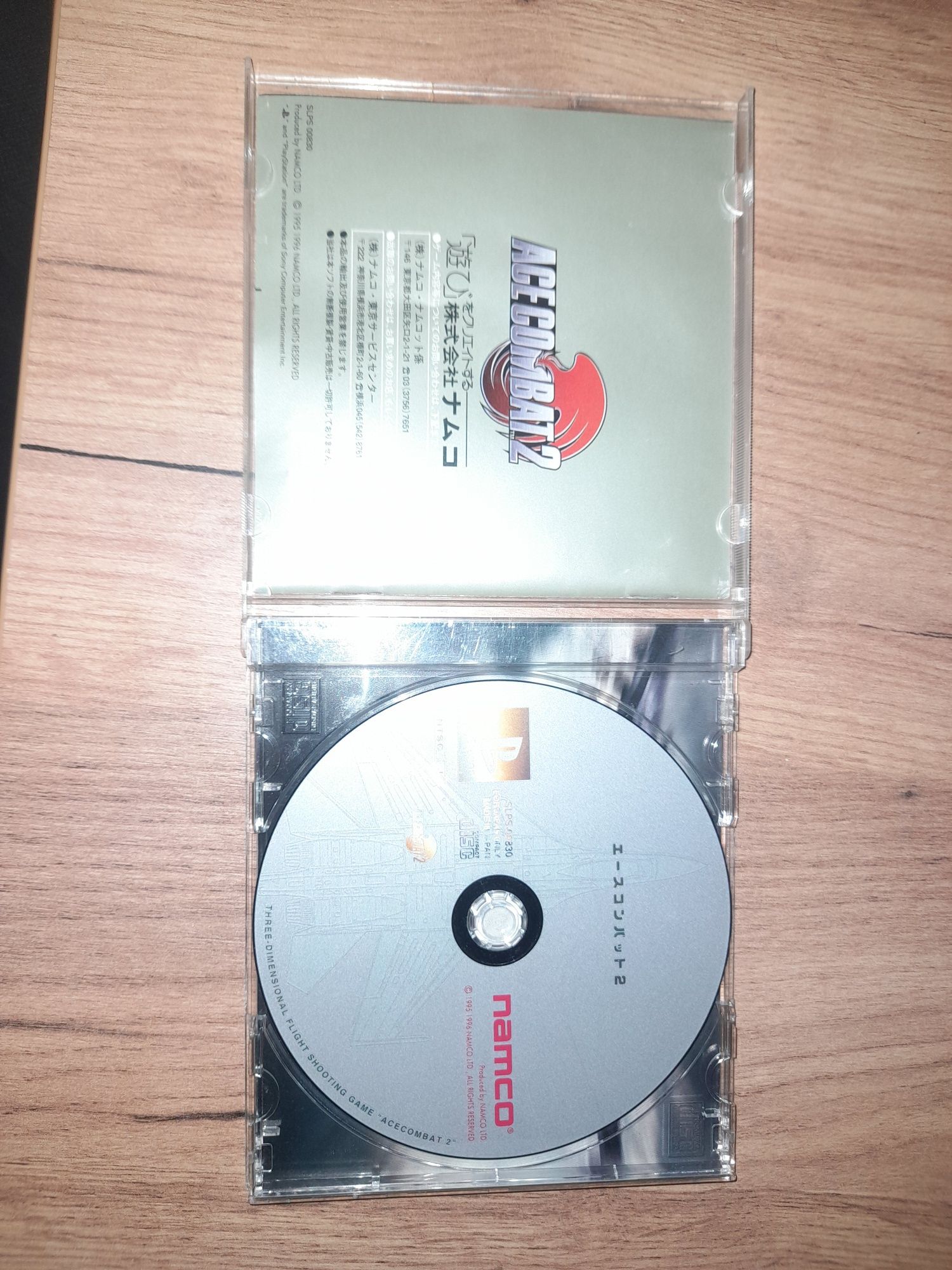 Ace combat 2 playstation ps1 psx retro ntsc j kolekcjonerski stan