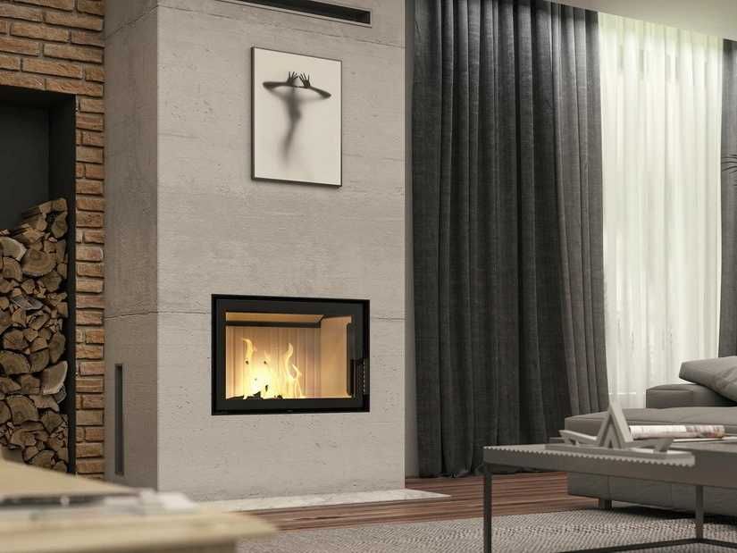 Wkład kominkowy stalowy Defro Home Impuls SM