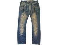 Джинси Raw Clothing Italy distressed zipper jeans