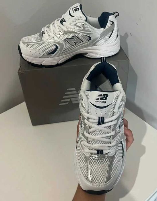 "Trampki" New Balance 530 White Silver Navy_rozmiar.41
