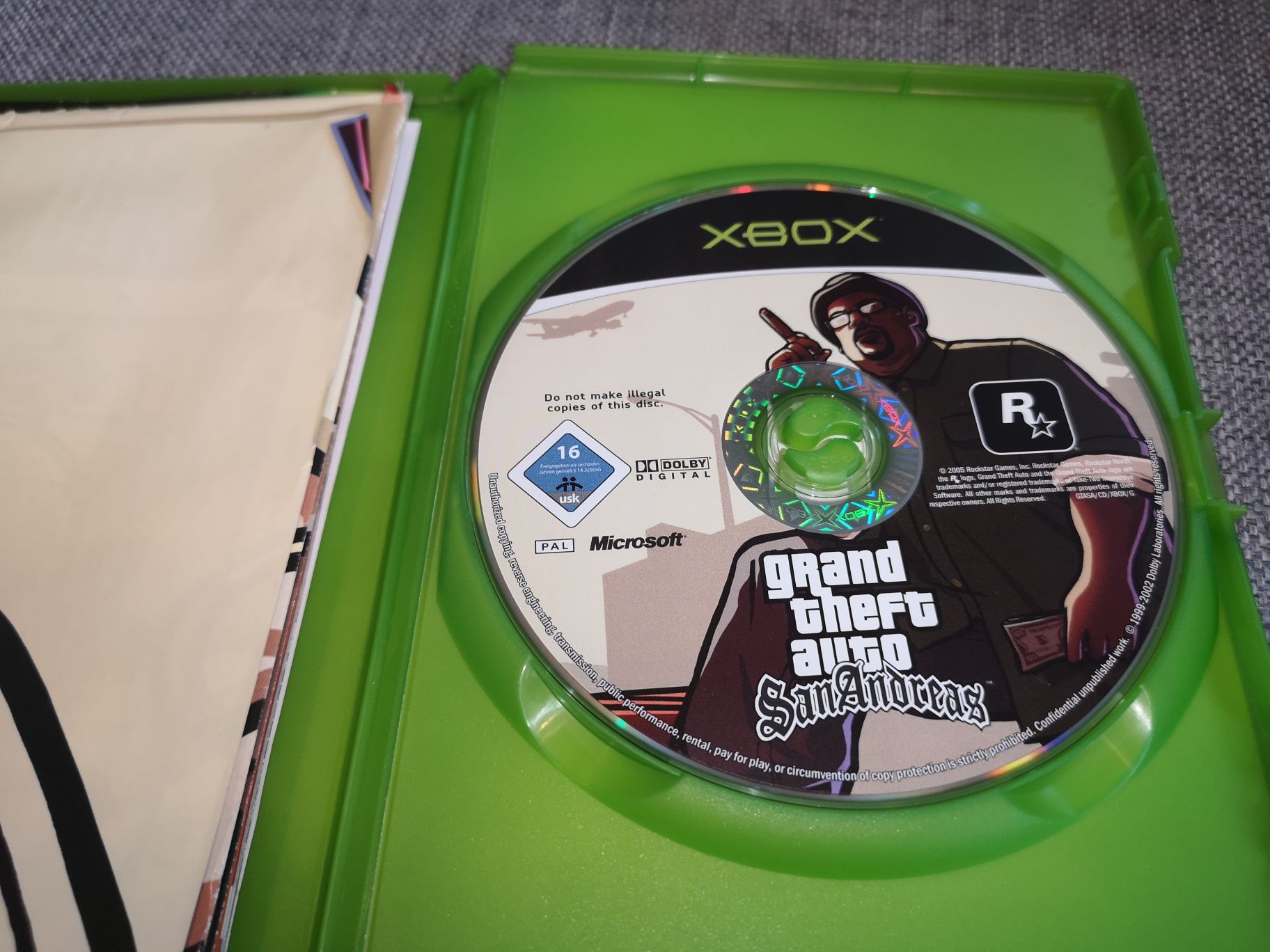GTA San Andreas XBOX Classic gra ANG (płyta BDB+, mapka) sklep Ursus