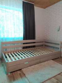 Ліжко для підлітків односпальне (190*80) з натурального дерева!
