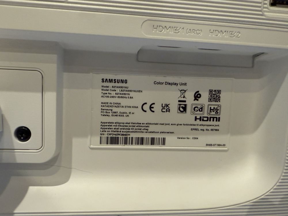 Monitor Samsung M5 27” Smart Monitor
