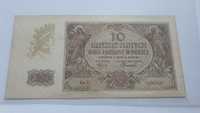 Banknot 10 złotych 1940 seria L