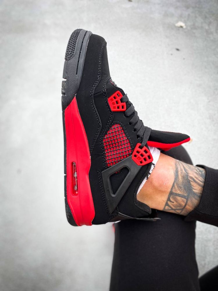 Buty Nike Air Jordan 4 Retro Red Thunder 41-45 męskie trampki