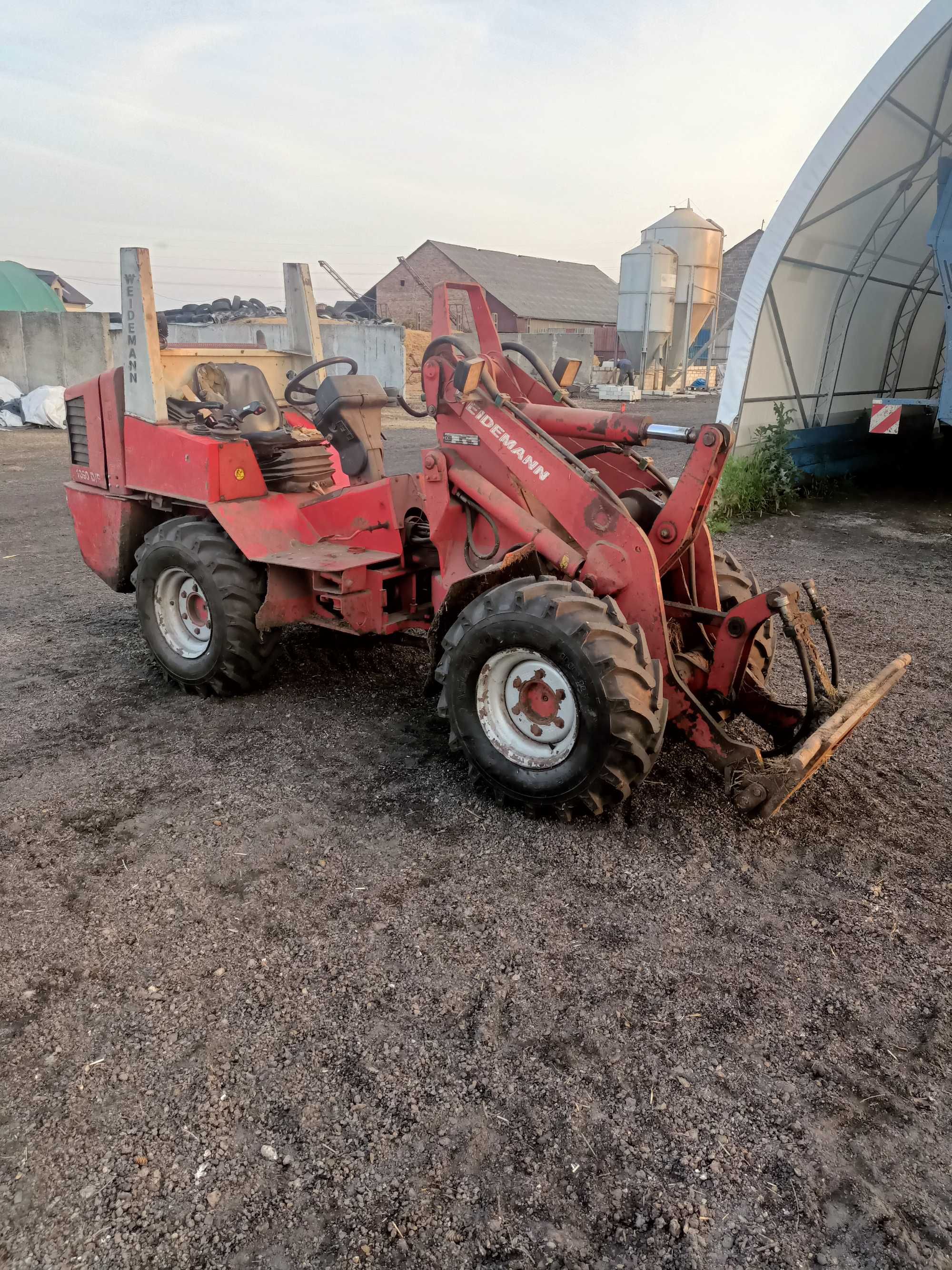 Ładowarka weidemann 1090d/p mini ładowarka