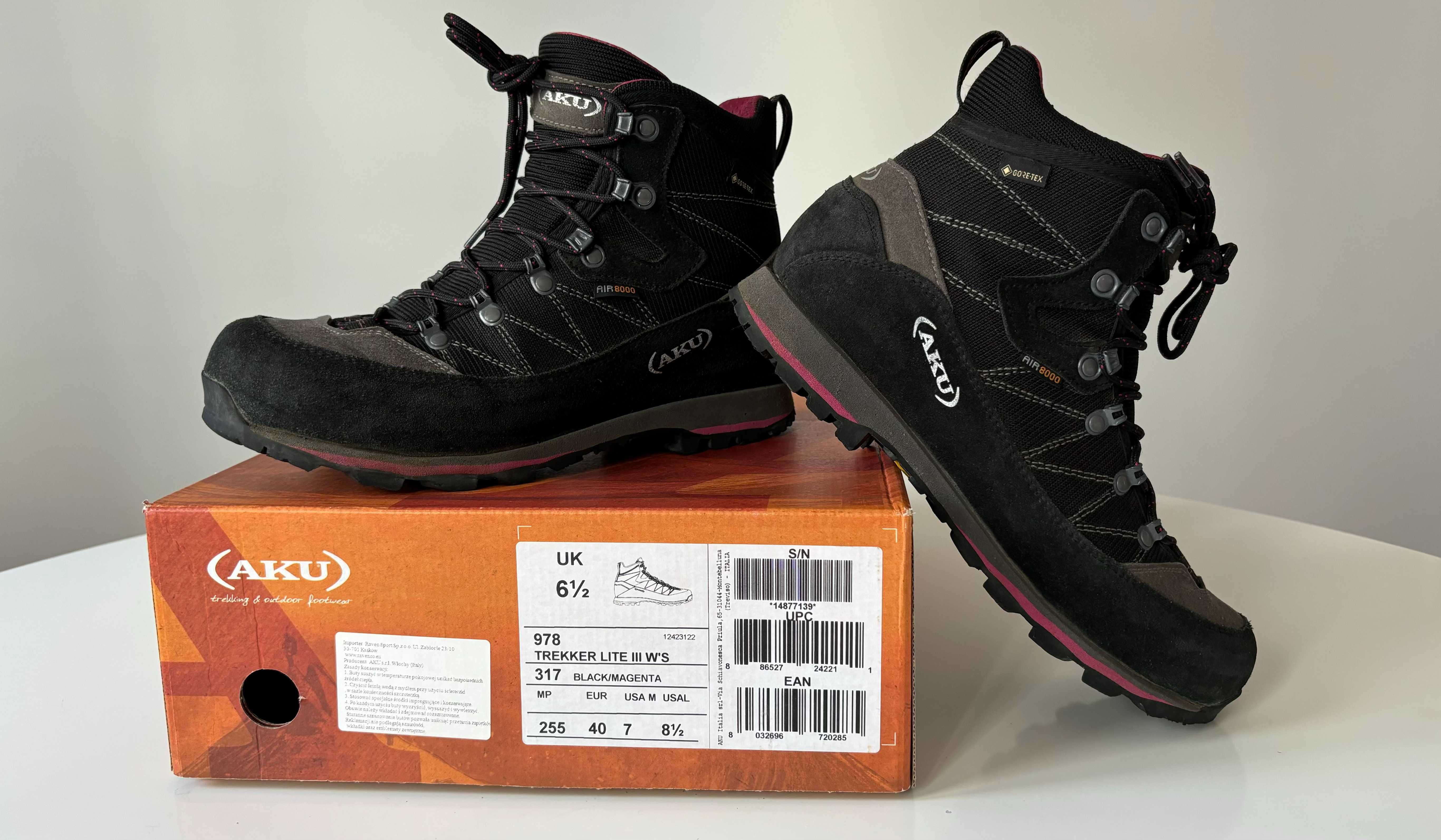 Buty trekkingowe AKU Trekker Lite III W'S rozm. 40