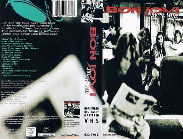 VHS Rock - Bon Jovi - Whitesnake ...