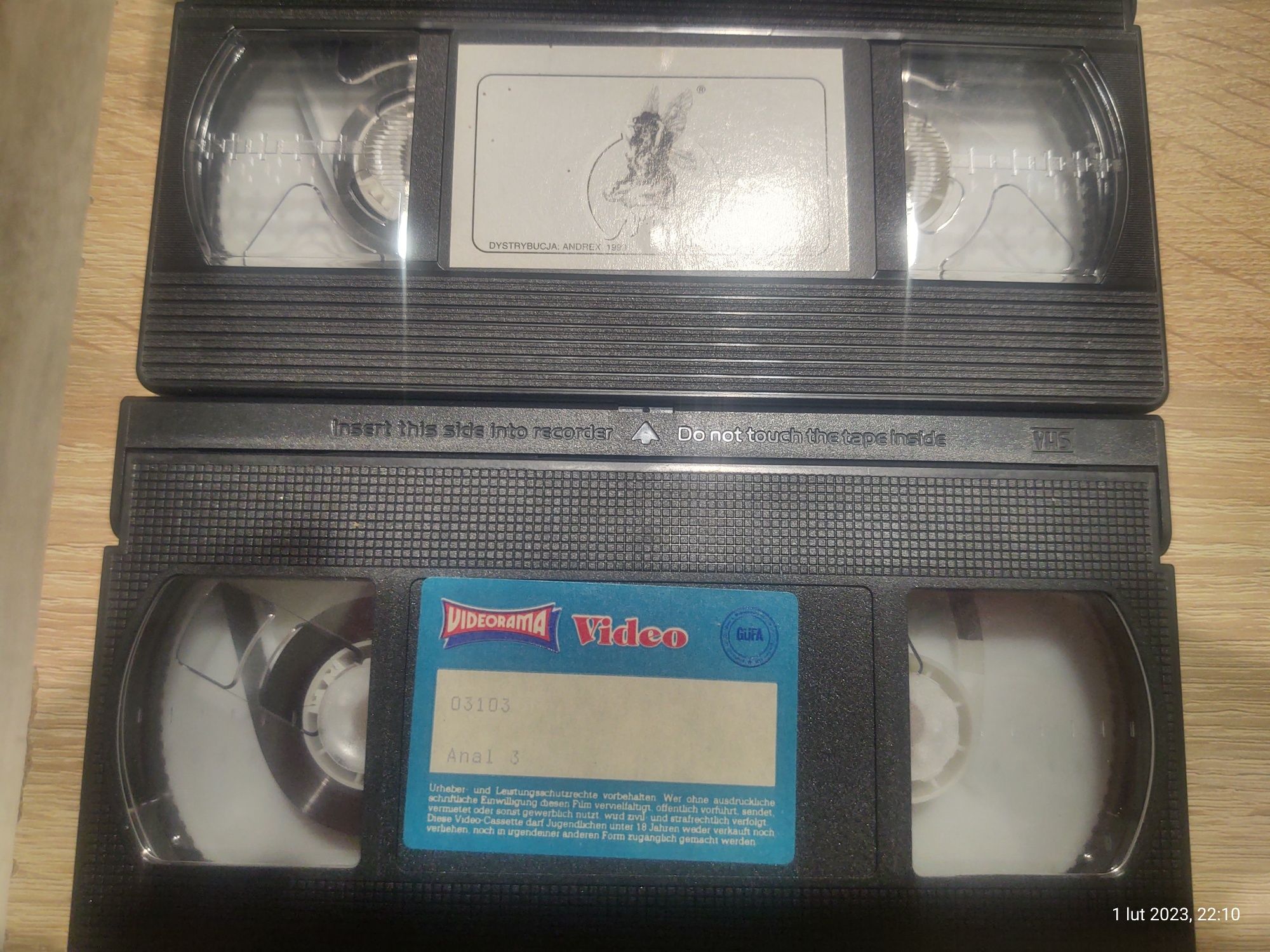 Trailery filmowe, zapowiedzi VHS, unikat