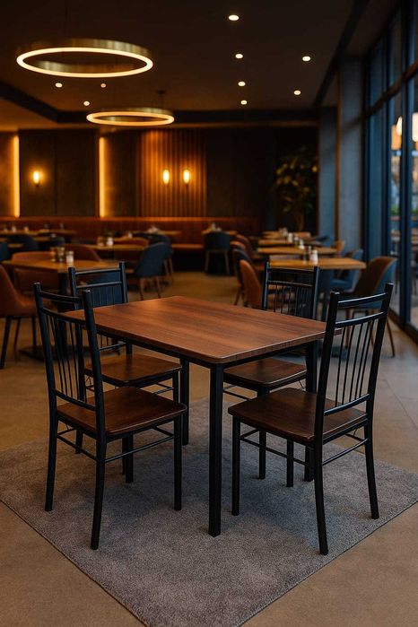 liquidação mesas  4 cadeiras para restaurantes ou cafes