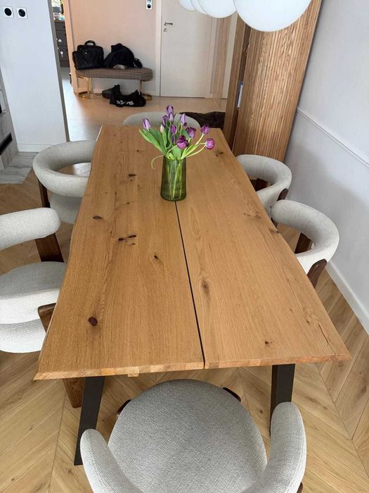 STÓŁ DO JADALNI Z DOSTAWKAMI 90x200 po rozł.90x290