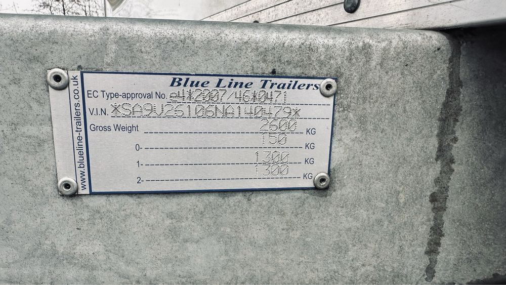 Причіп Blue Line Trailers