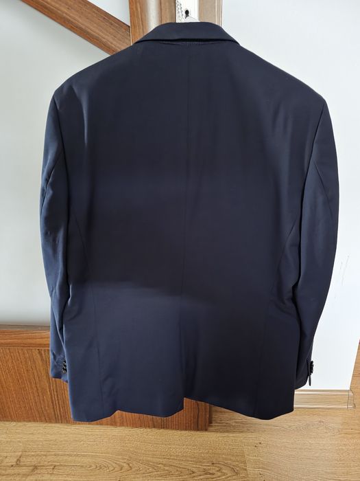 Garnitur granatowy H&M stan jak nowy, rozmiar 54