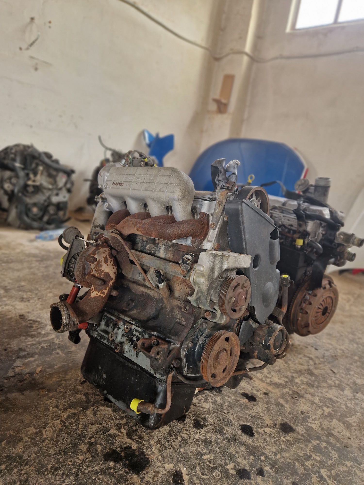 Двигун Fiat Ducato 2.5-2.8 TDI. Мотор Фіат Дукато КПП. Двигатель