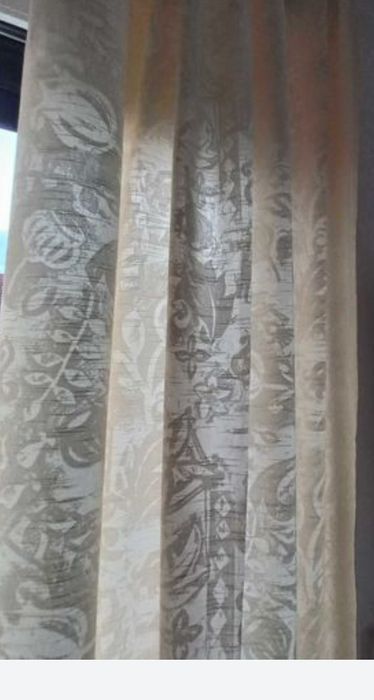 Zasłony długie grube jasne eleganckie