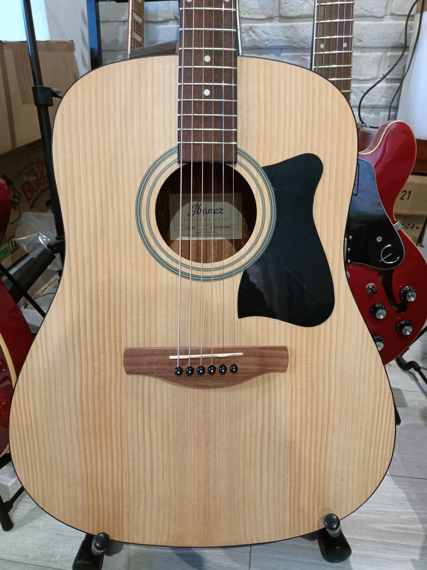 Gitara Akustyczna Ibanez V40-OPN, Gratis pokrowiec i akcesoria-Nowa