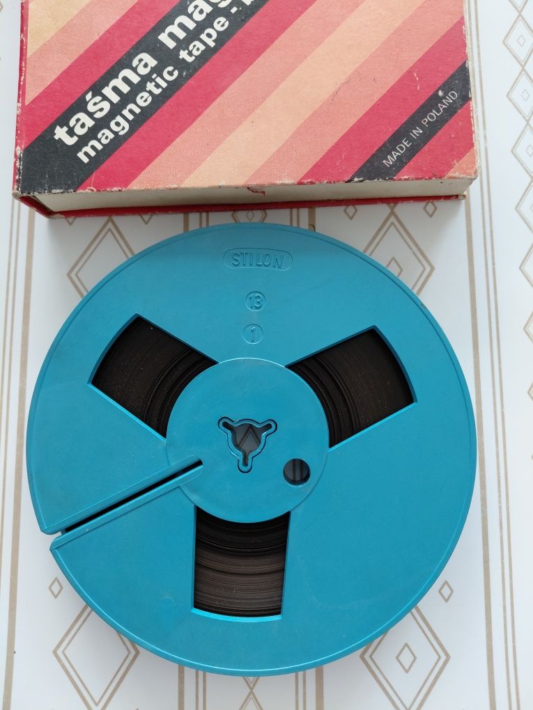 2 sztuki kaseta magnetofonowa 13cm