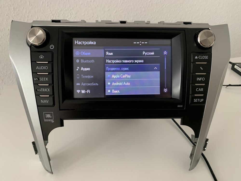 Ориг Магнитола CarPlay и Android Auto Toyota Camry 50 европа 11-14 год