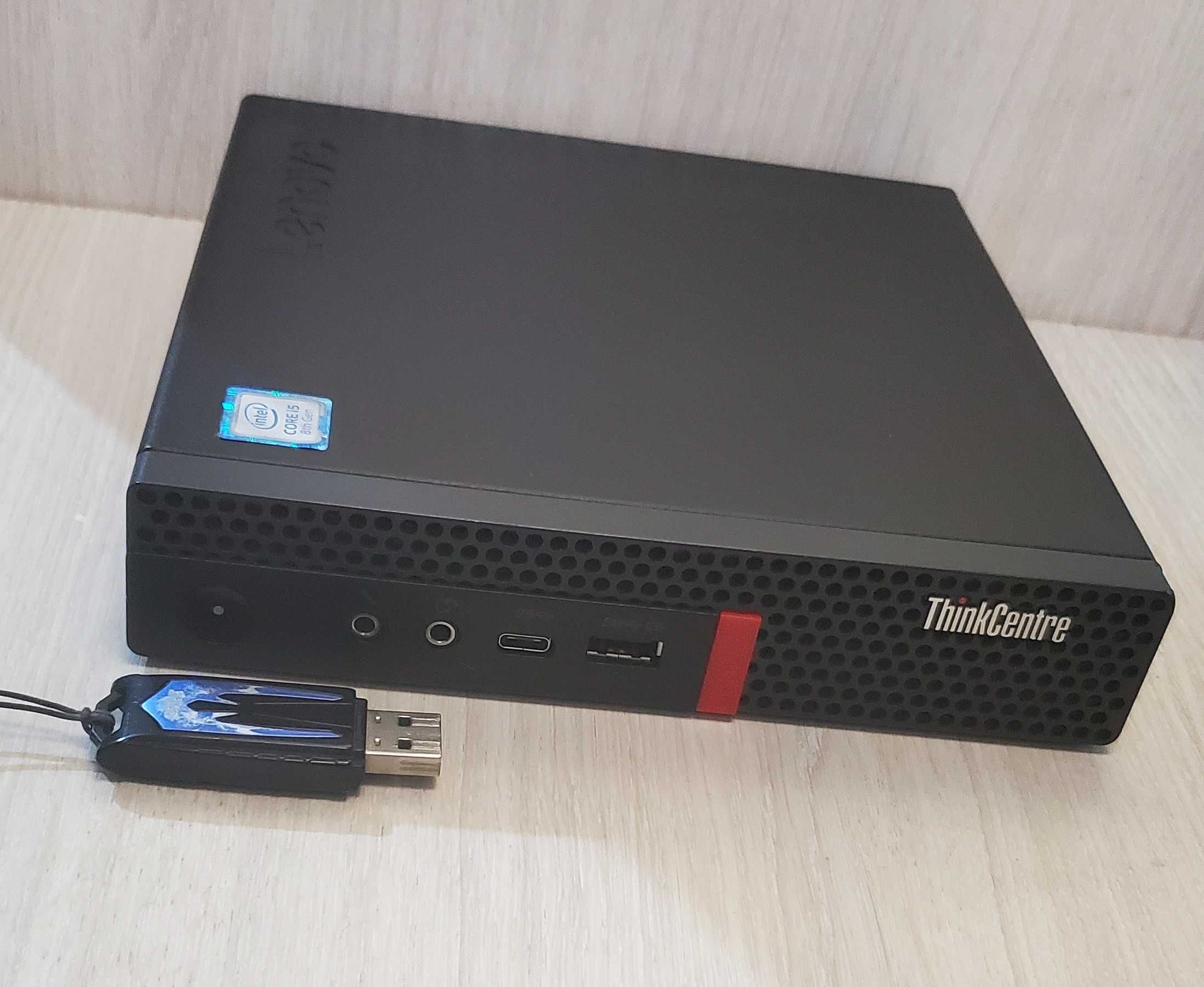 Неттоп Мікро ПК Lenovo ThinkCentre M920q Tiny i5\16GB\SSD256+HDD500GB