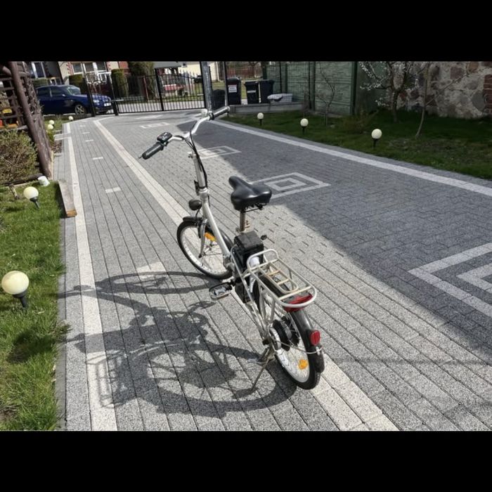 Rower elektryczny składak