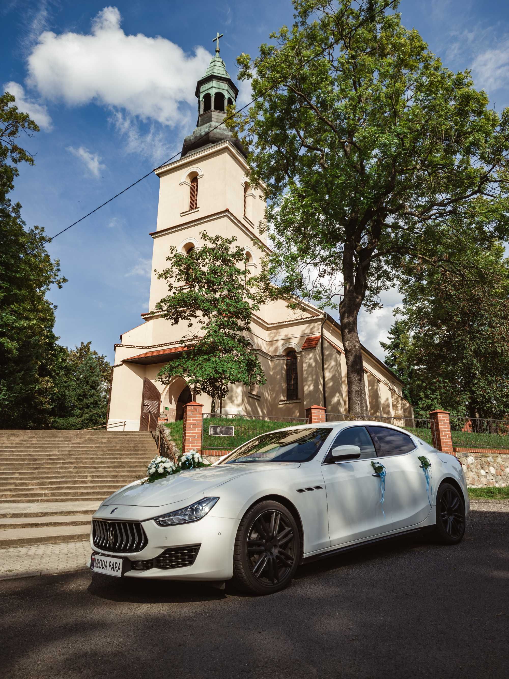 Auto do ślubu oraz na inne okazje - Maserati Ghibli