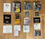GameBoy Color Pokemon Special Edition + Pokemon Crystal komplety