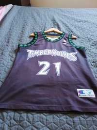 Jersey da NBA OFICIAL - K. Garnett, Timberwolves (portes grátis)